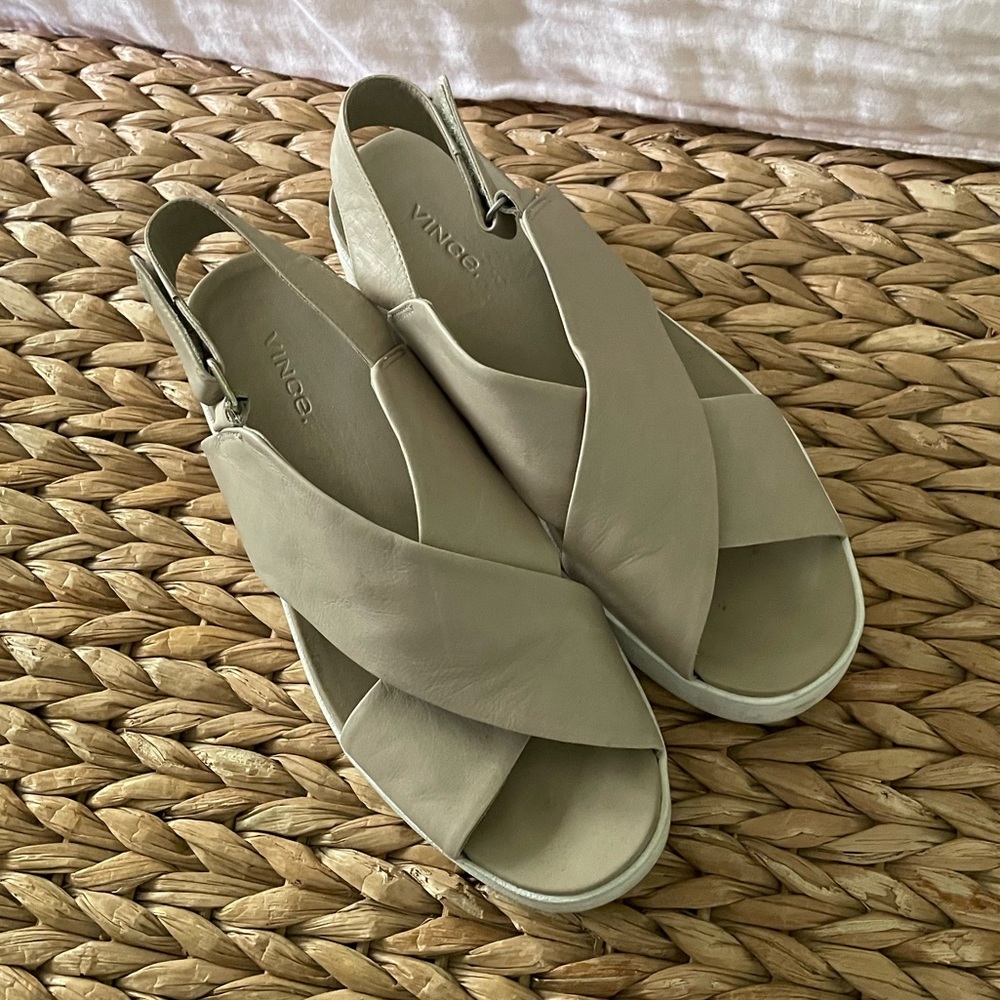 Leather sandals